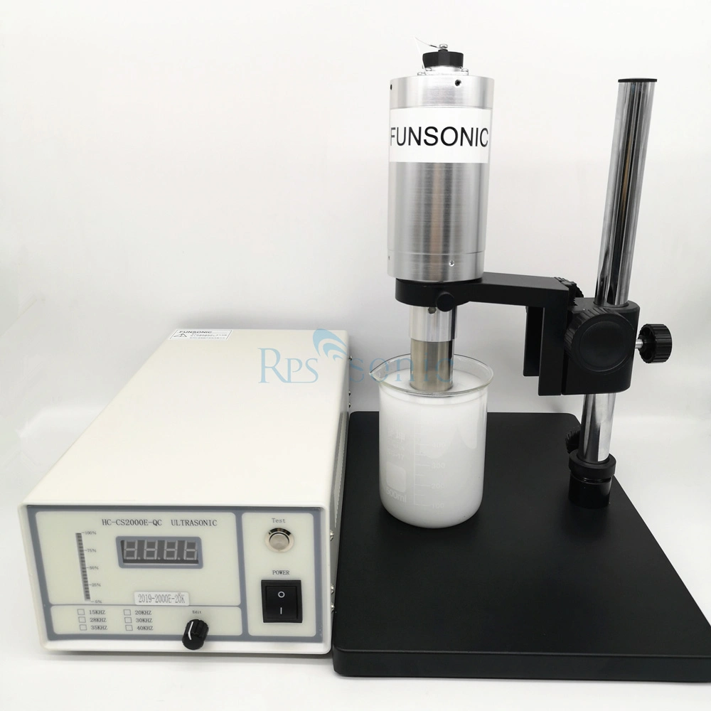 Operation Ultrasonic Homogenizer Digital Ultrasonic Processor High Pressure Handheld Homogenizer