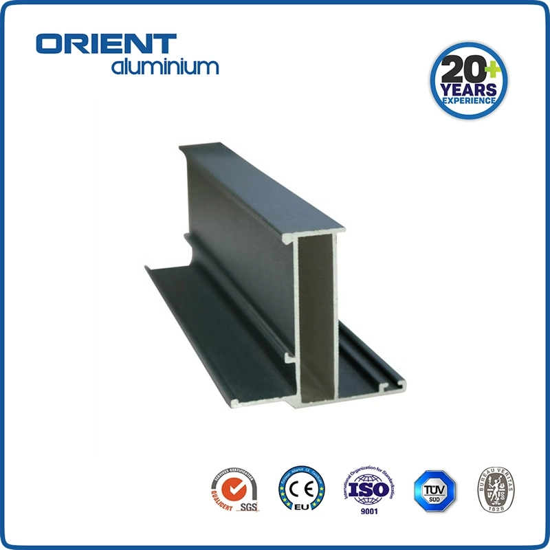 Aluminum Extrusion Profile with 6061/6063 T1-T5 Anodized for Construction