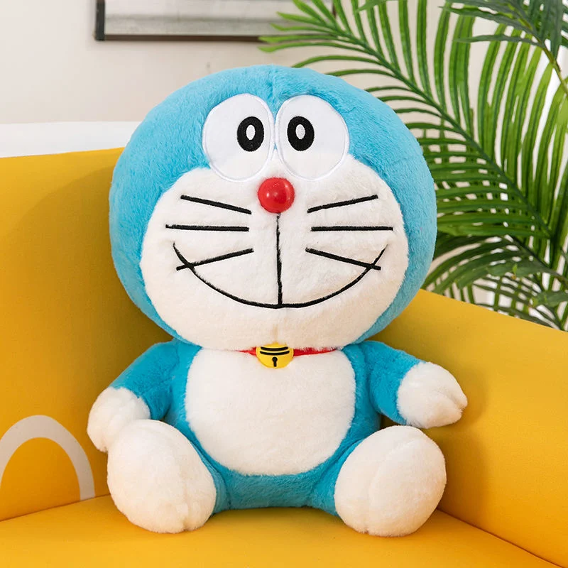 Plush Stuffed Doraemon Blue Fat Doll Anime Characters Cute Doraemon Plush Doll for Kids