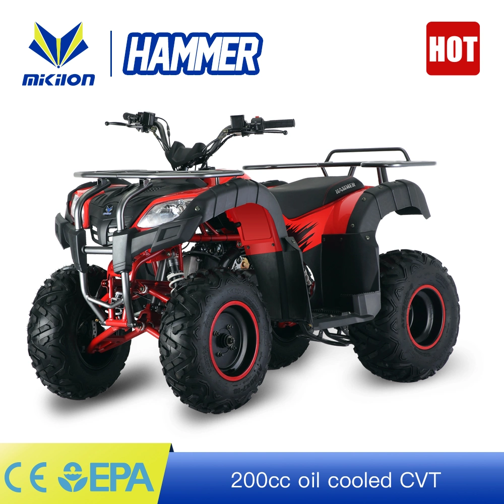 2022 New Hot Sale 180cc Hammer Adults Atvs 4 Wheels Racing ATV