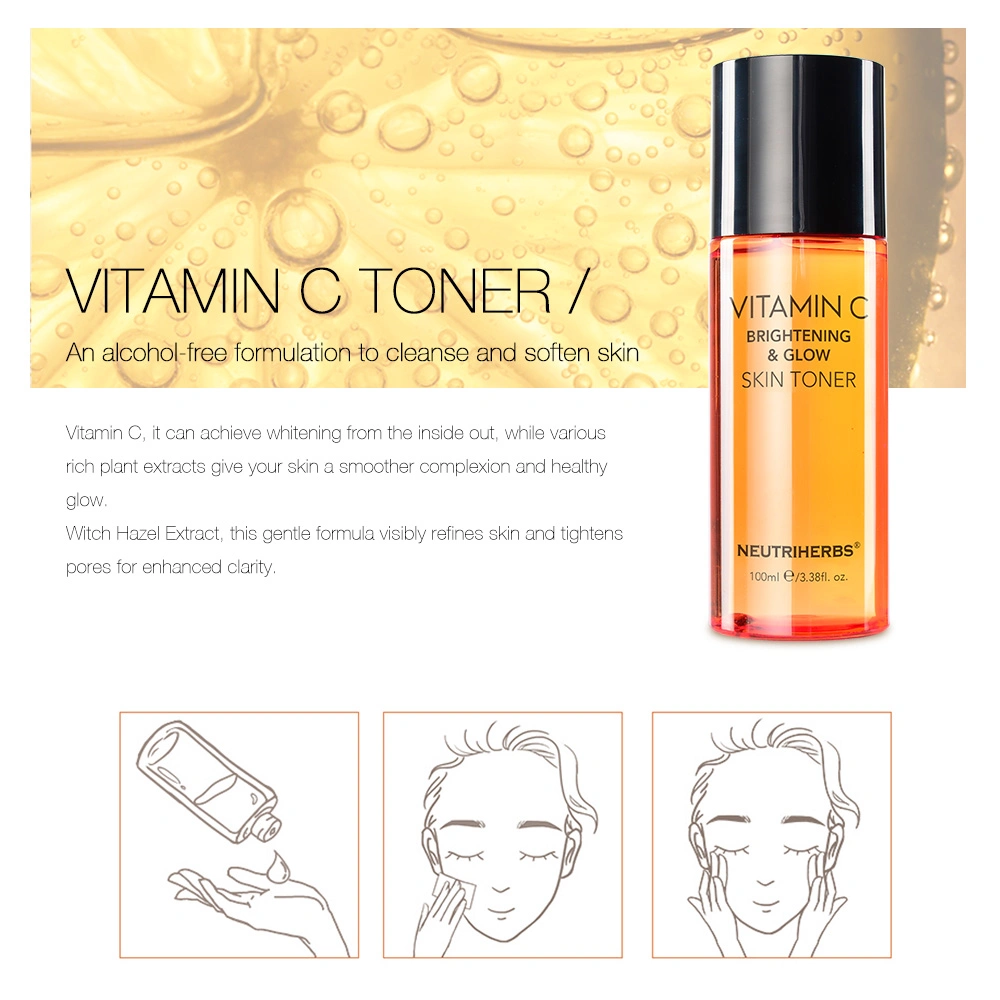 Customized Skin Care Vegan Skin Balancing Deep Cleansing Anti-Acne Witch Hazel Toner