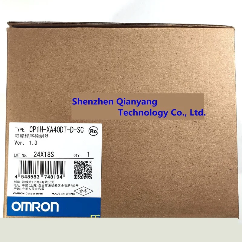 Omron Cp1h-Xa40dt-D CPU Module Sysmac Cp1h Controller Cp1h Xa40dt-D PLC