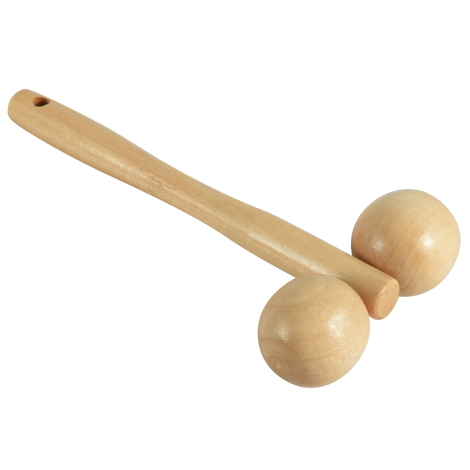 Big Ball Magic Beauty Wand Handmade Wooden Face Roller Facial Massager Handheld Manual for Muscle Body Neck Back