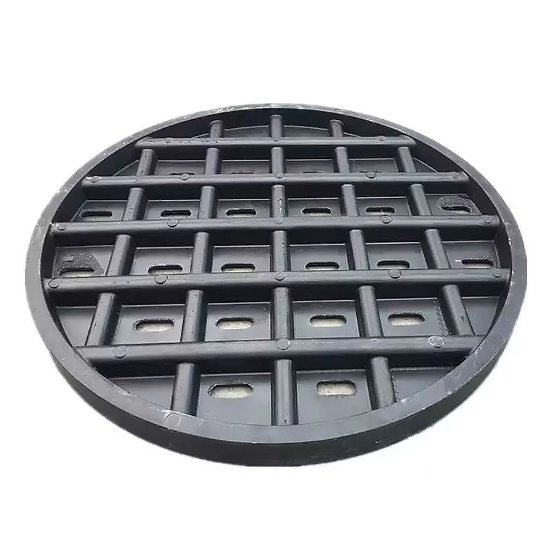 Round FRP Pure Resin Antiside Composite Drain Gratings