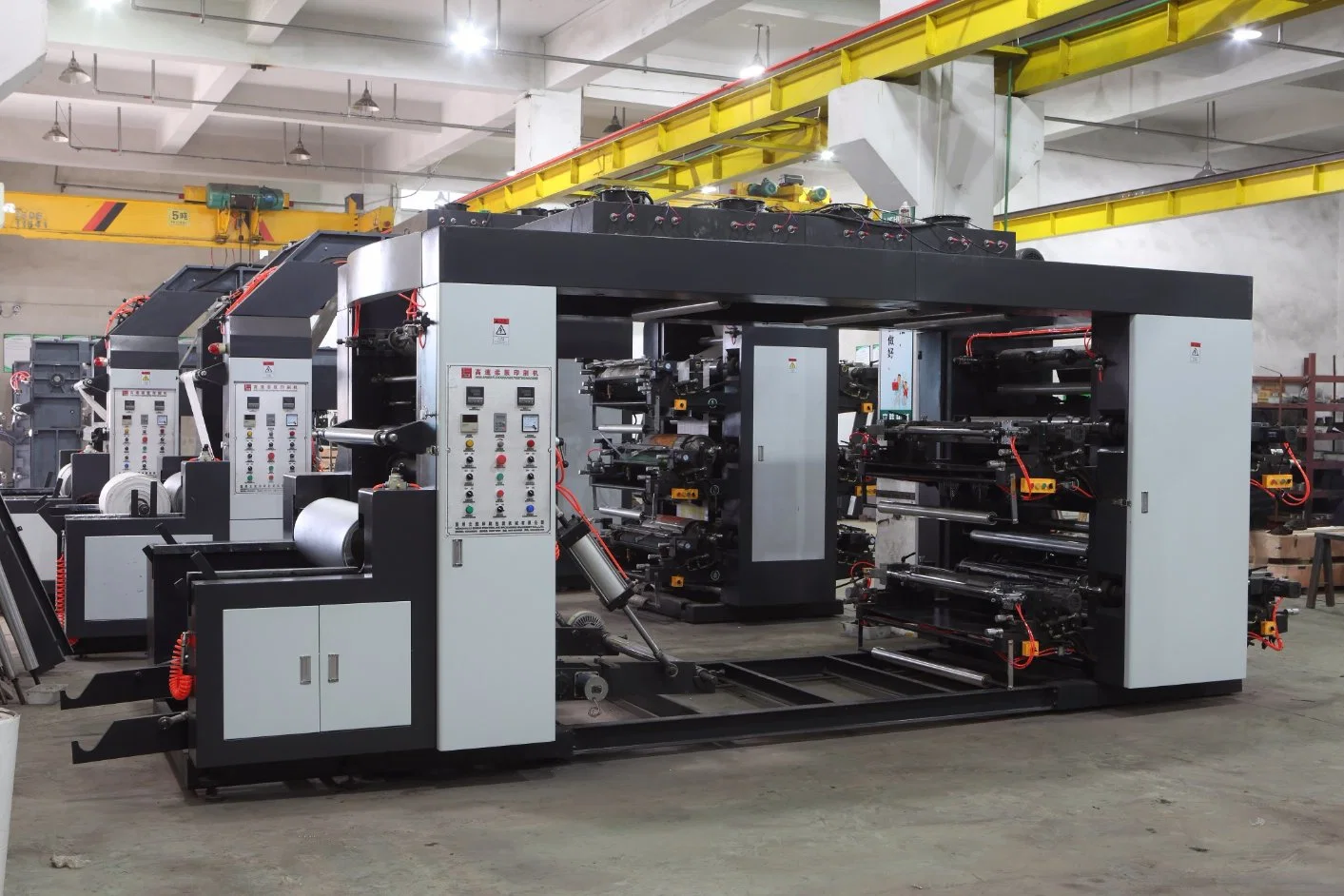 Four Color Plastic Printing Machine Flexografica Printing Presses