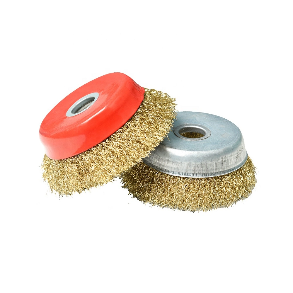 Wire Cup Brush Rotary Steel Wire Brush for Angle Grinder Industry Clean and Polish Metal Surface