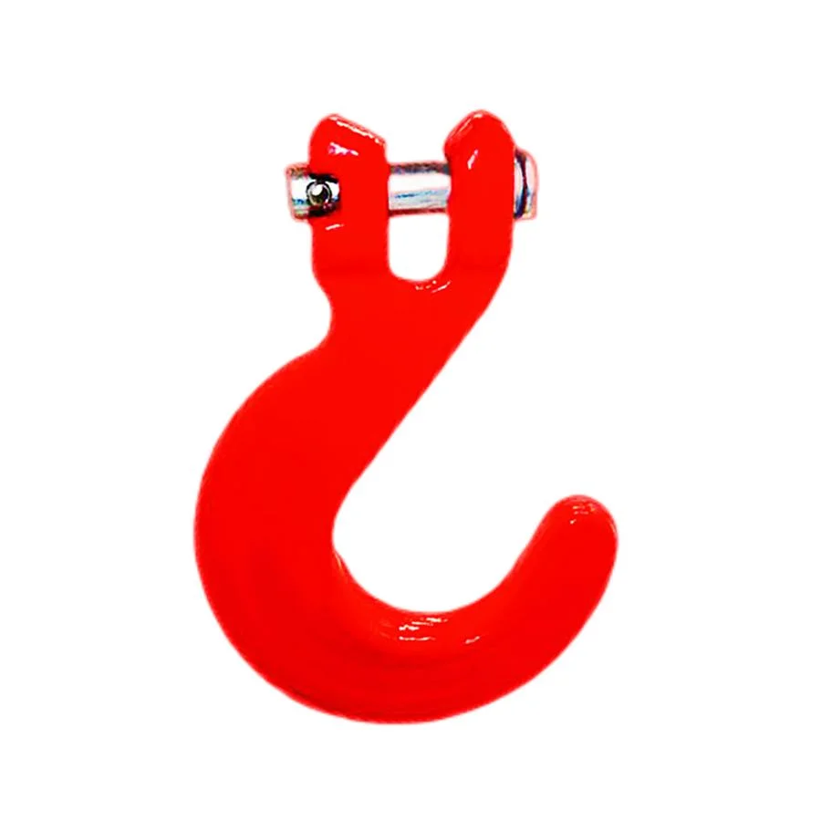Hot Die Forging Alloy Steel Hoist Equipment Spare Parts Us Type Clevis Hook