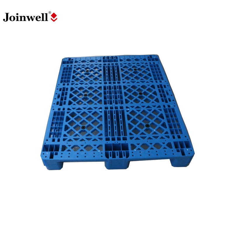 3-Runners Grid 1200X800mm Plastic Stackable Pallet with Steel