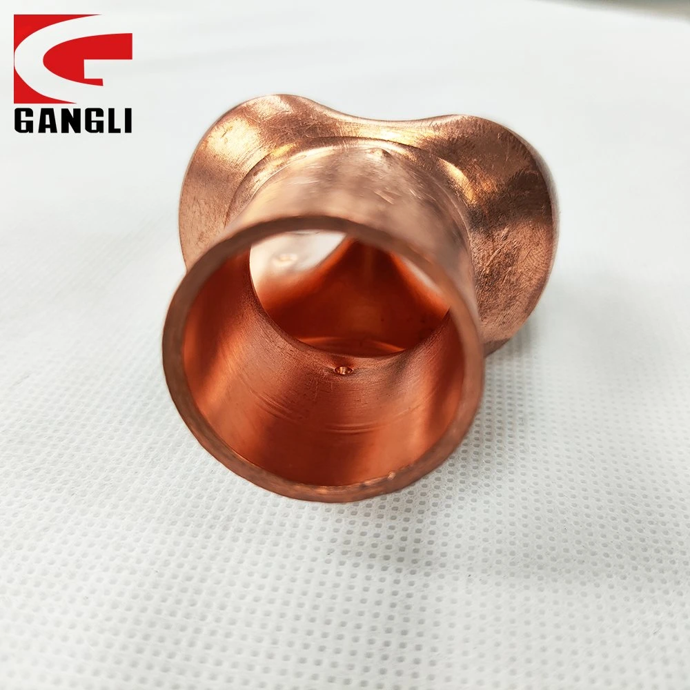 Chinese Manufacture Air Conditioner Copper Stamping Coupling Pipe Fittings Pipe Connector for Midea, Daikin, Gree, LG and So on