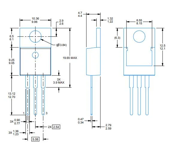 TI Ua78m33ckcs to-220 Lineare Spannungsregler 3,3 V 500mA Fix POS-Spannungsregler