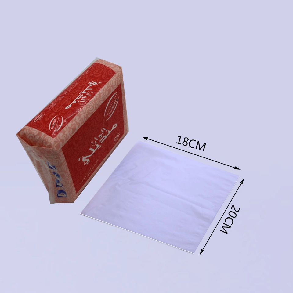 3 Ply 400 Sheets Soft Absorbent White Facial Tissue Paper