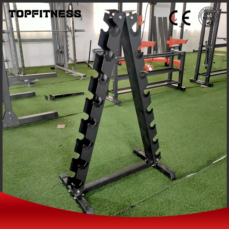 Equipos de gimnasia comercial pesa bastidor Rack de carga de entrenamiento de gimnasio pesa Rack