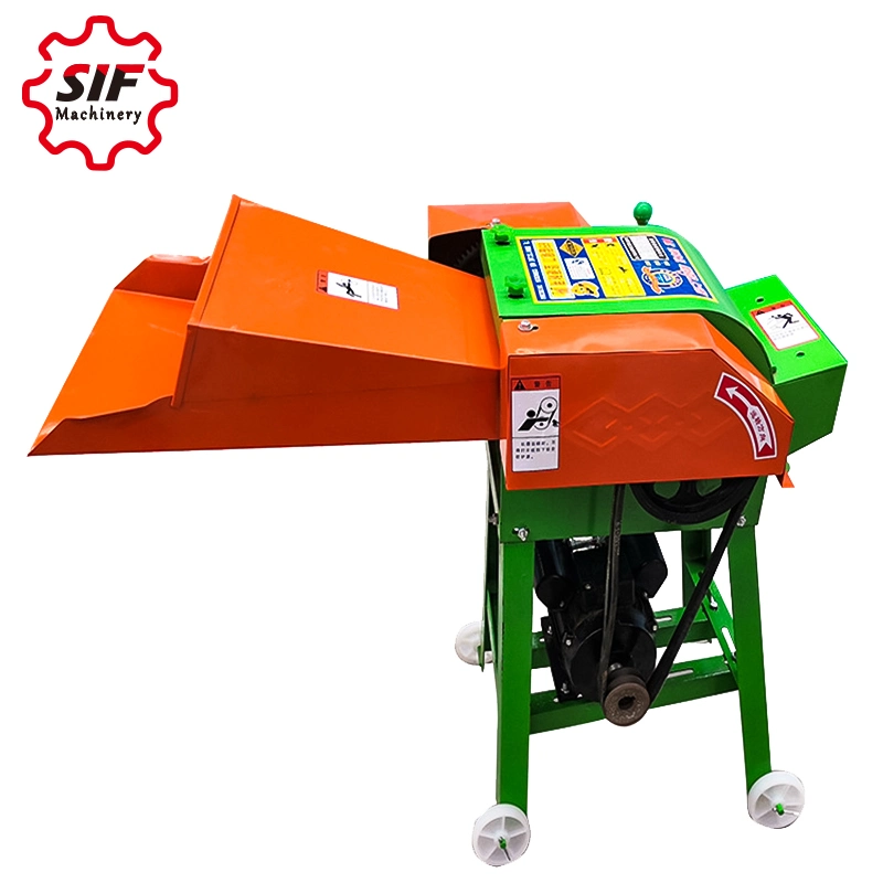 Sif Good Price Agricultrual Machinery Mini Silage Crusher Machine Hay Chaff Cutter Machine