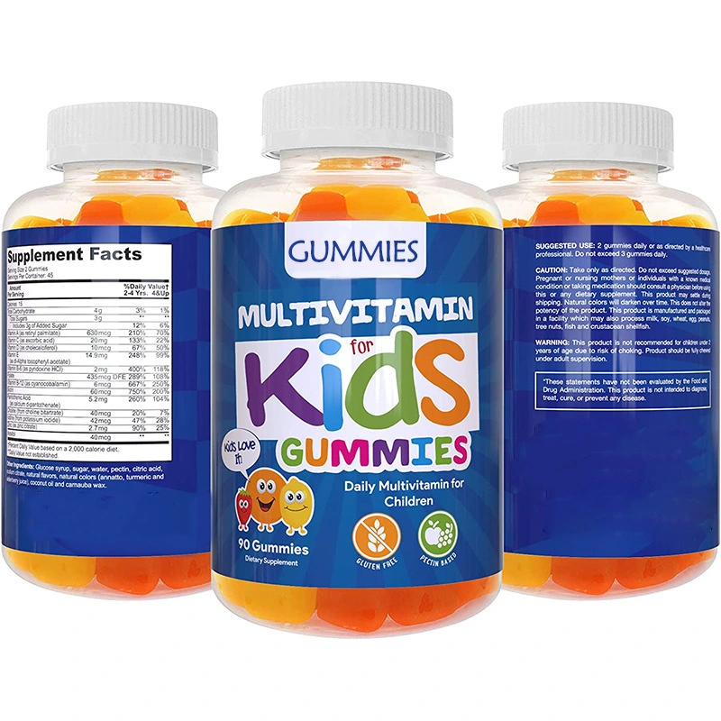 OEM Kids Gummy Vitamins Nutritional Candy Sweet Children's Multivitamin Gummies