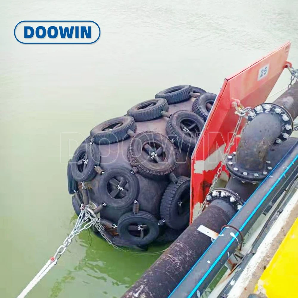 Yokohama Type Dock Fender Floating Marine Pneumatic Rubber Bumper