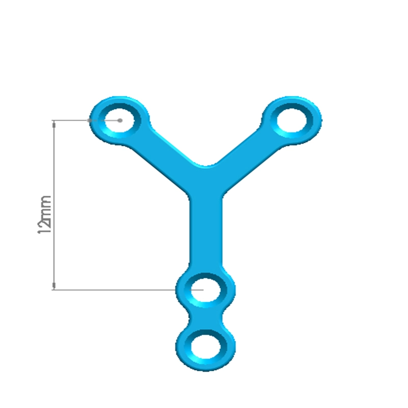 Jinlu Medical Orthopedic Implants Platetype maxillo-faciale en forme de X-II