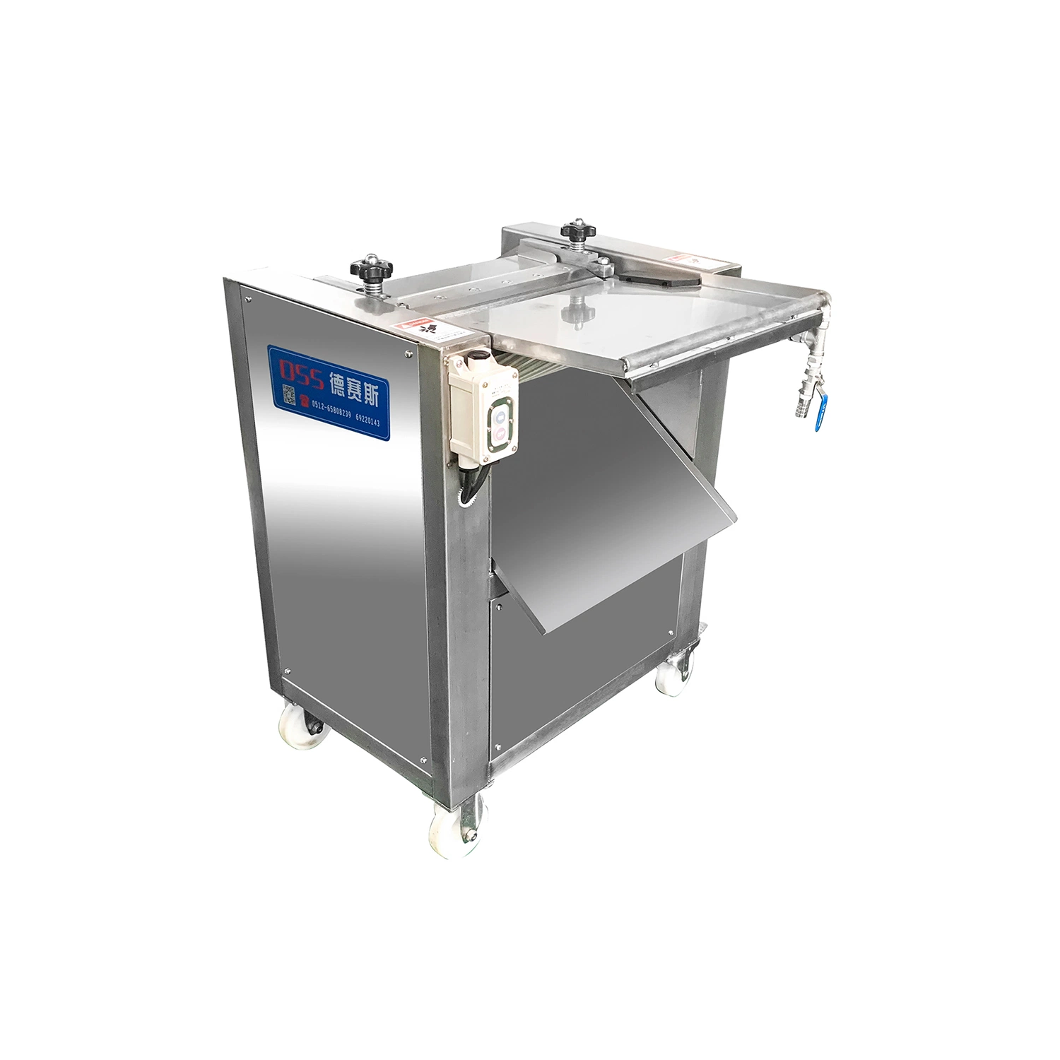 Ground-Mounted Fish Skinning Machine Squid Peeling Machine Fisheries Processing Equipment