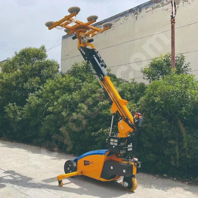 Robot de vidrio de vidrio de alta calidad/Manipulador de vidrio/trabajador de vidrio/ aluminio de chapa de acero Cortina de lifter de piedra pared y ventana instalación de la norma CE