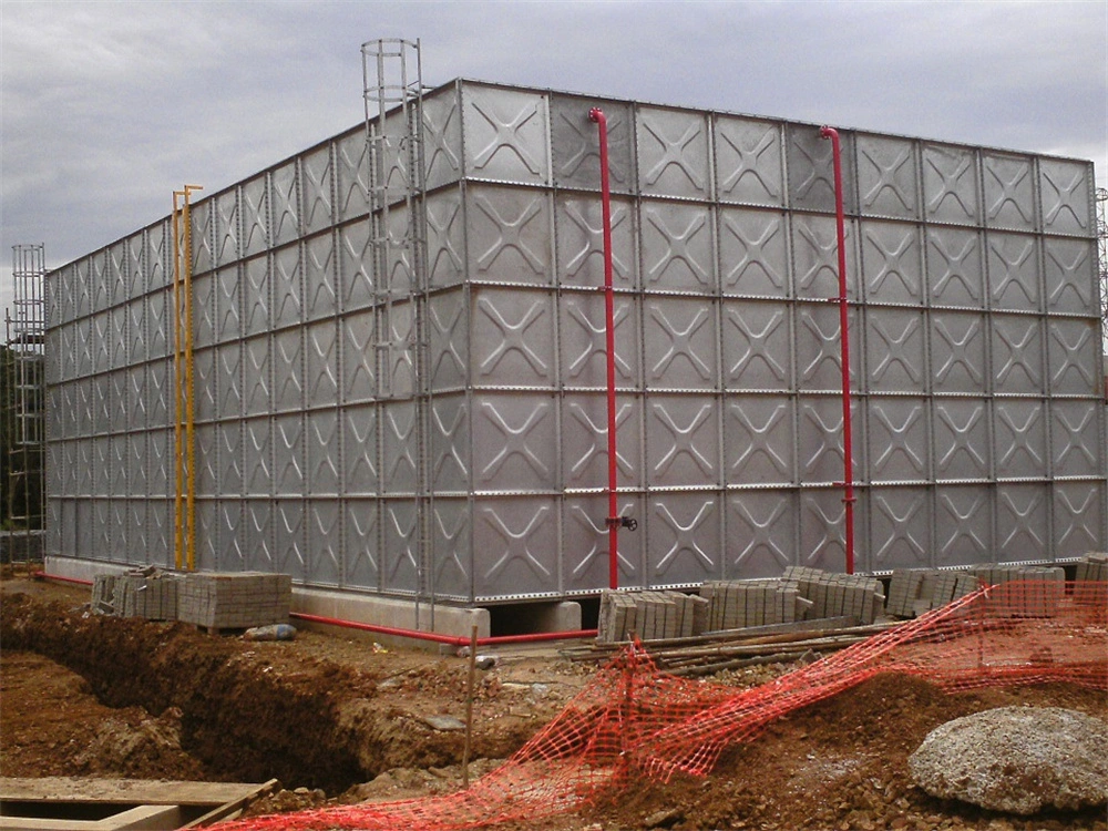 50m3 -1000m3 Galvanized Corrugated Steel Water Tank Large Flexible Water Tanks Rain Water Tank