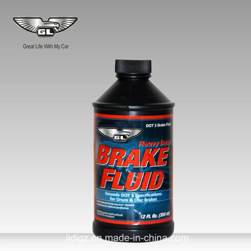 Super Brake Fluid DOT 3 Auto Brake Oil in Tin Cans