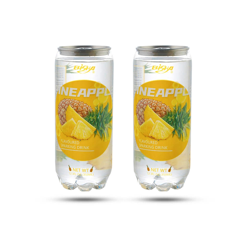 350ml Pineapple Flavor Soda Water with HACCP