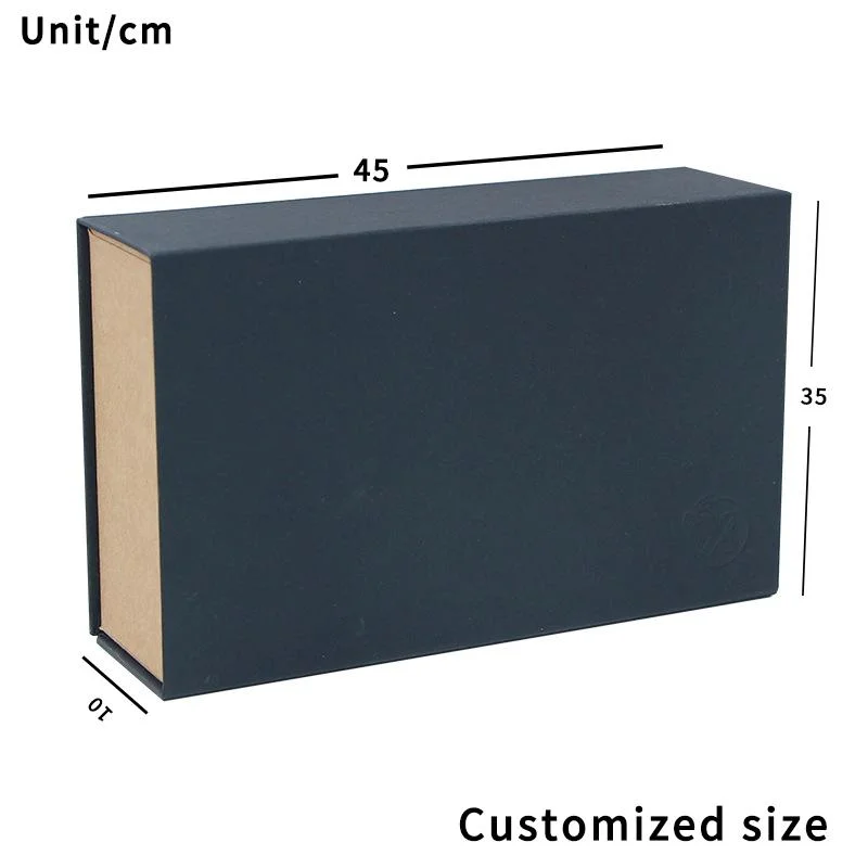 Customizable Luxury Simple Folding Reusable Magnetic Gift Box for Gifts / Cosmetics Packaging