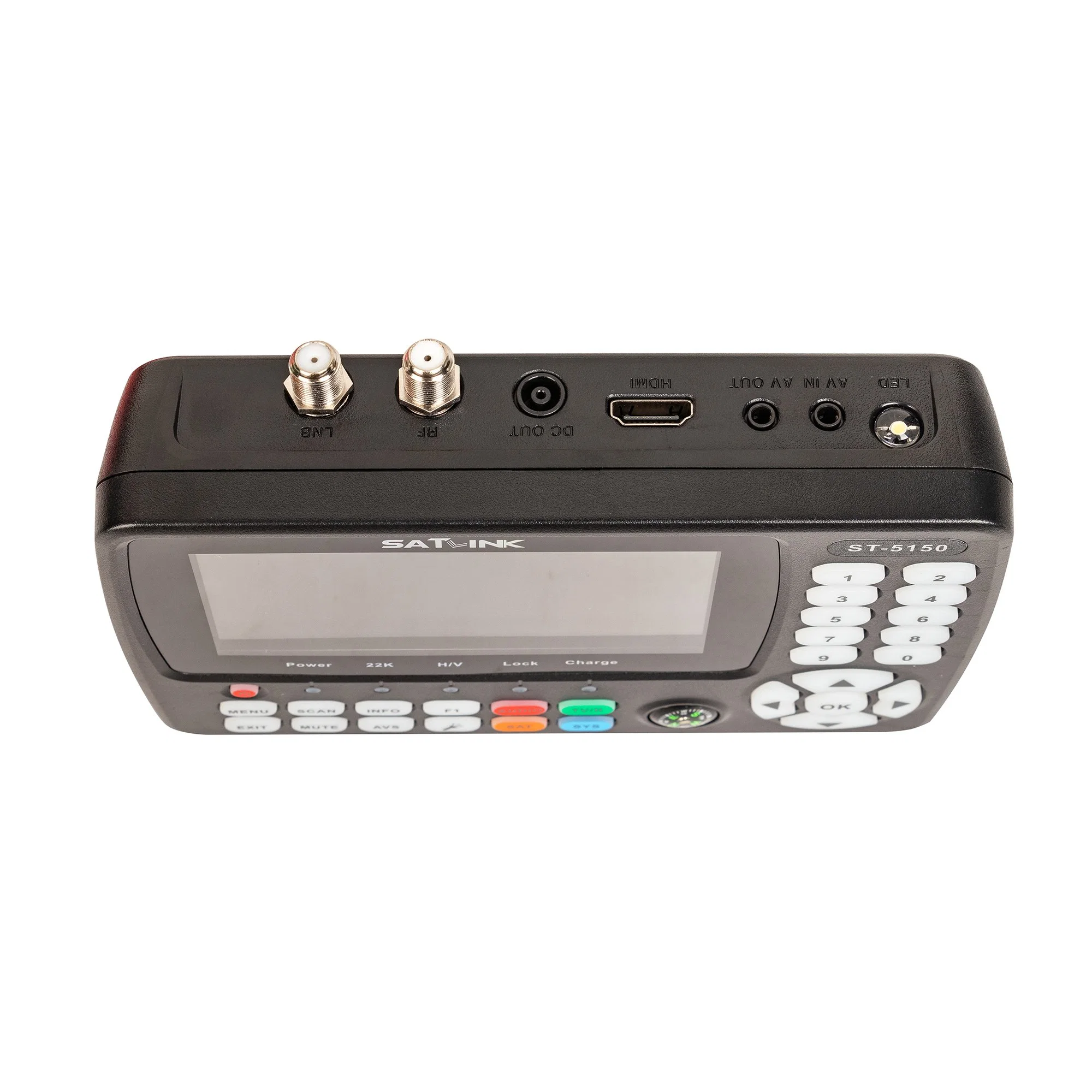 St-5150 DVB-S/S2/T/T2/C Hevc numérique Satellite Finder mètre combo TV Box pour la vente