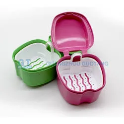 Wholesale/Supplier Retainer Case/ Orthodontic Plastic Boxes / Denture Cleaning Box