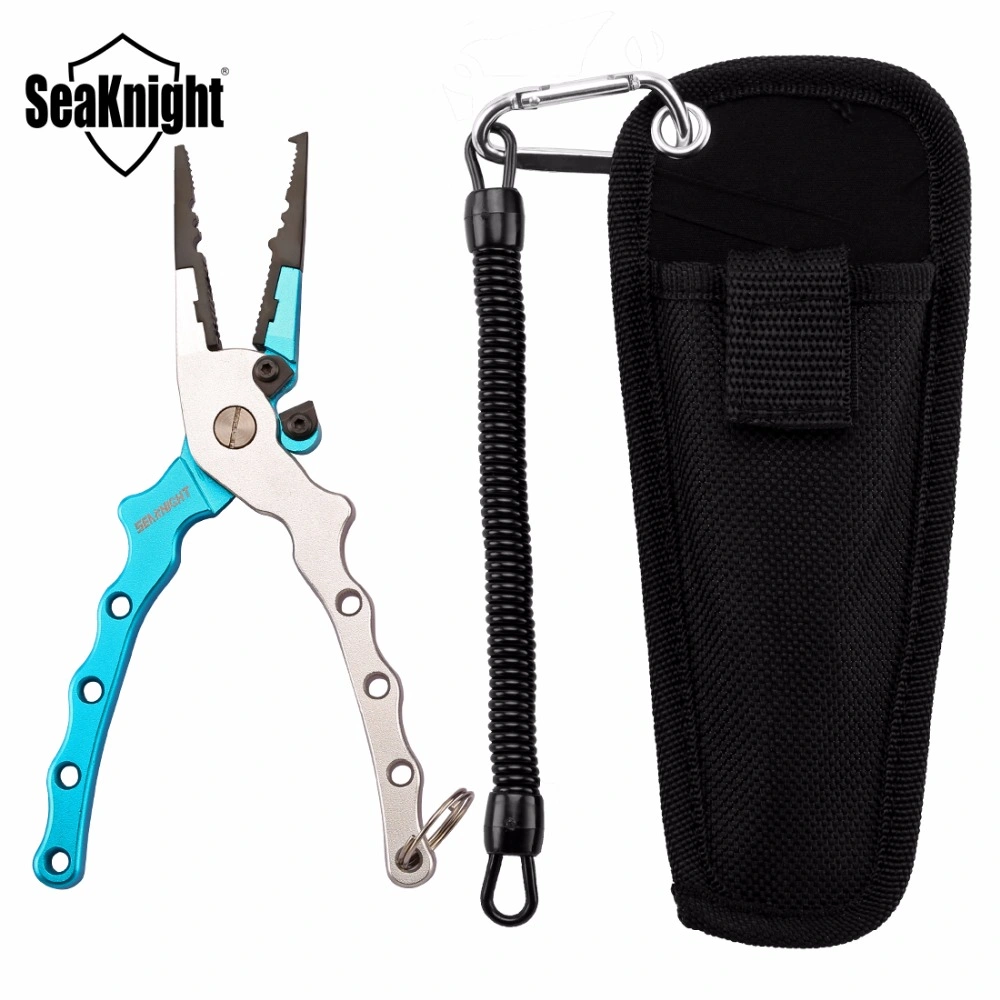 Fishing Pliers+Retention Rope Hook Remover Line Cutter Multifunctional Fishing Tools