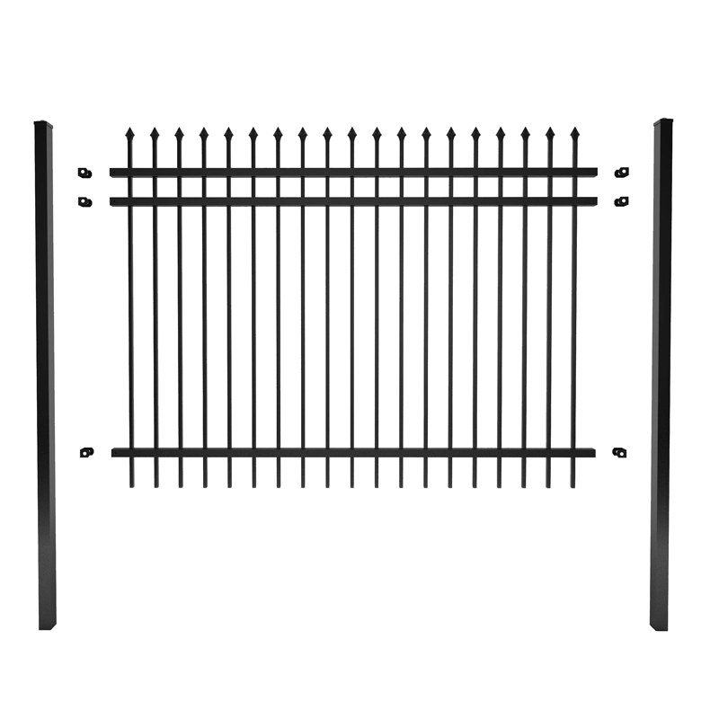 Backyard Metal Spears Top Ornamental Fencing Iron Fence Outdoor