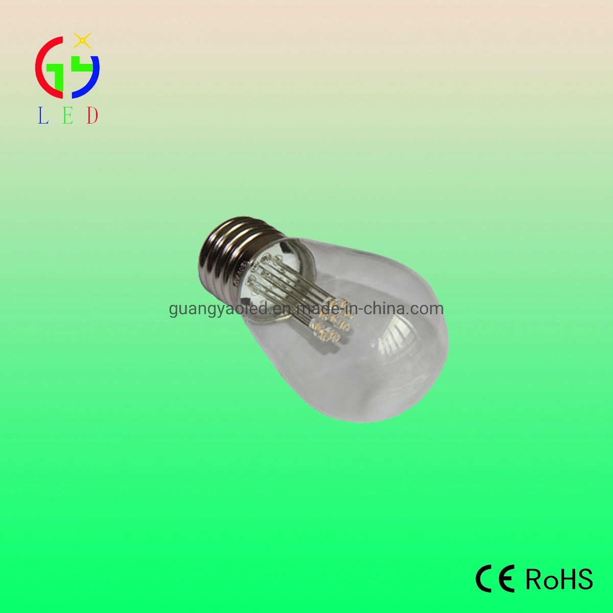 Good Price of LED S14 Clear Bulb, LED St45 E27 Sign String Lamp, LED Clear S14 Yard Decorative Lighting