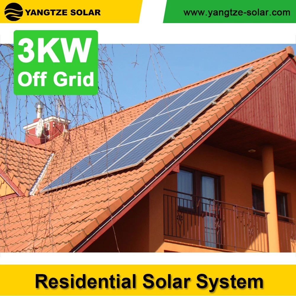 Yangtze 3000W Solar Power System Preis Home Generator System