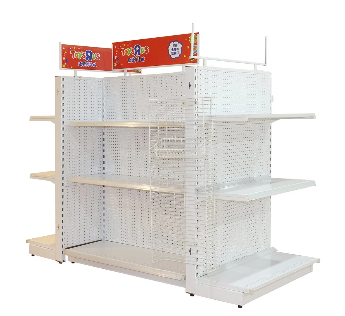 Combined Heavy Duty Tegometall Gondola Shelf