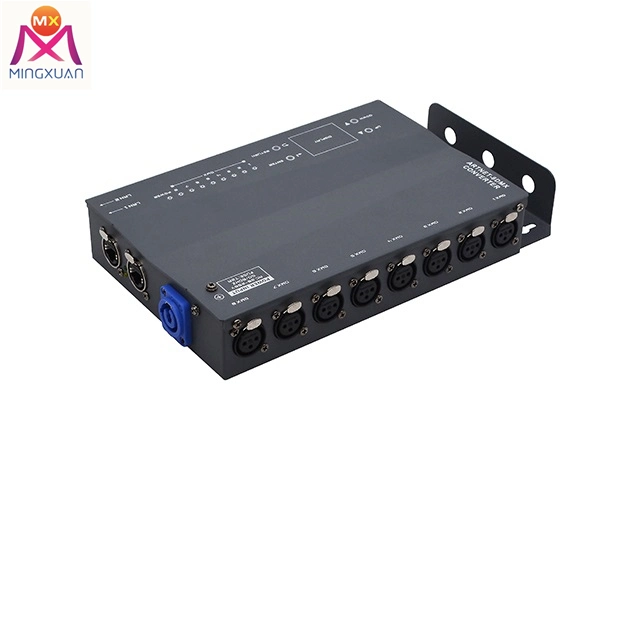 Convertidor de DMX 8 universos DMX512 y el controlador de RDM