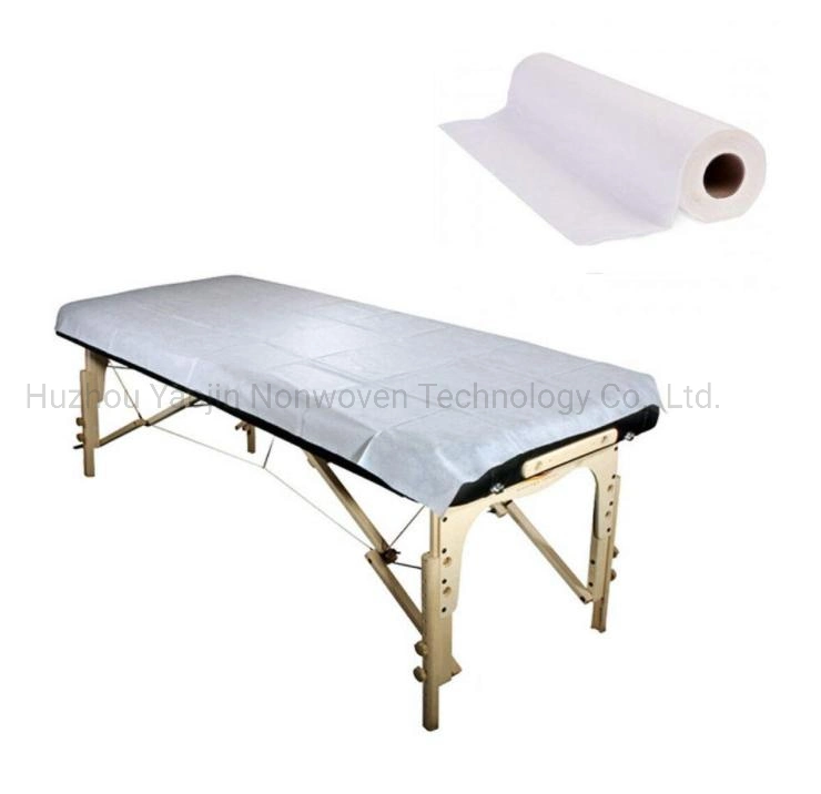 Cama China propagación PP desechables Film Medical SPA Colchas Spunlace plisada Sábana