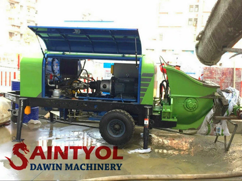 Mini 8 metro cúbico de Shotcrete Wet-Mix Pulverizador de cemento- Hormigón.