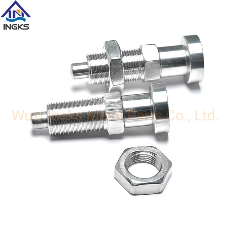 Stainless Steel Body M5 M6 Reset Type Pull Knob Indexing Plunger