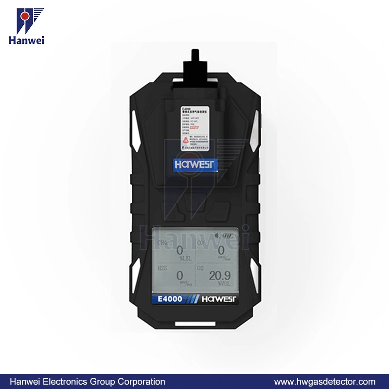 High Precision Portable Four in One Gas Detector with Air Gas Sampling Pump