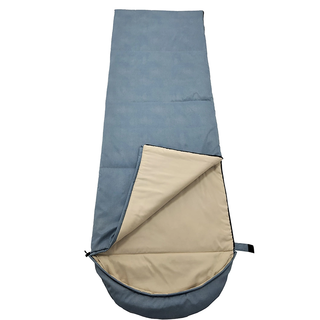 Customized New Denim Envelope Style Adult Outdoor Emergency Pillow Cushion Sleeping Bag