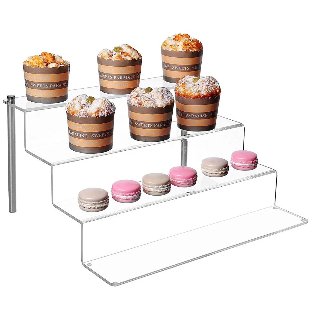 Step Cake Display Stand Acrylic Cake Stands for Party Cakes