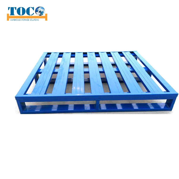 Competitive Steel Pallet Four Side Entry Powder Coated Factory Supply