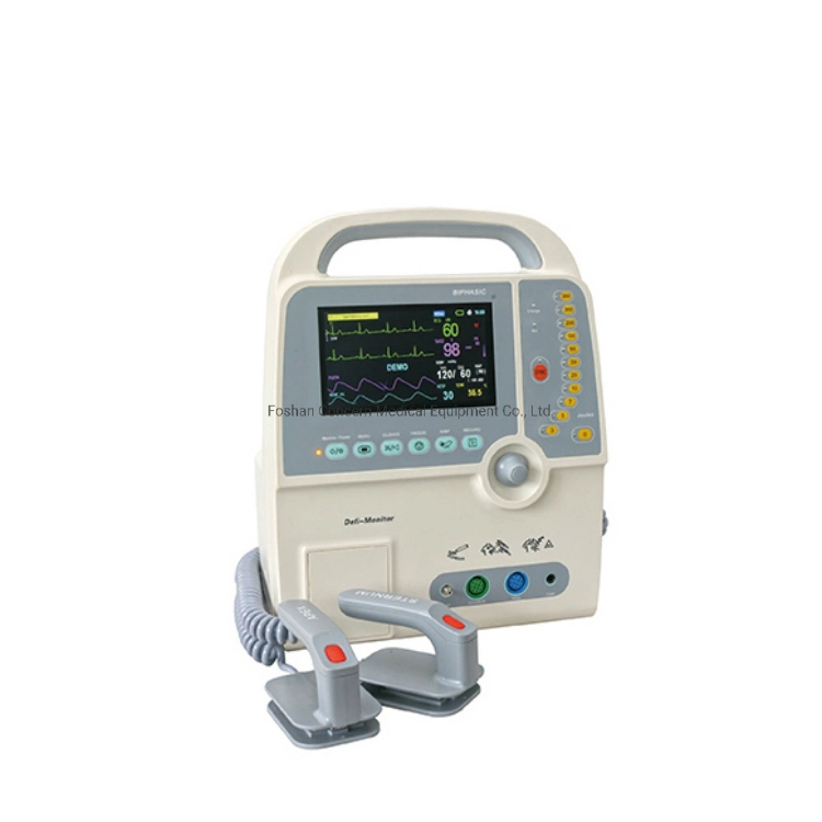 Hospital Medical Portable Surgical Biphasic Aed Automated External Defibrillator