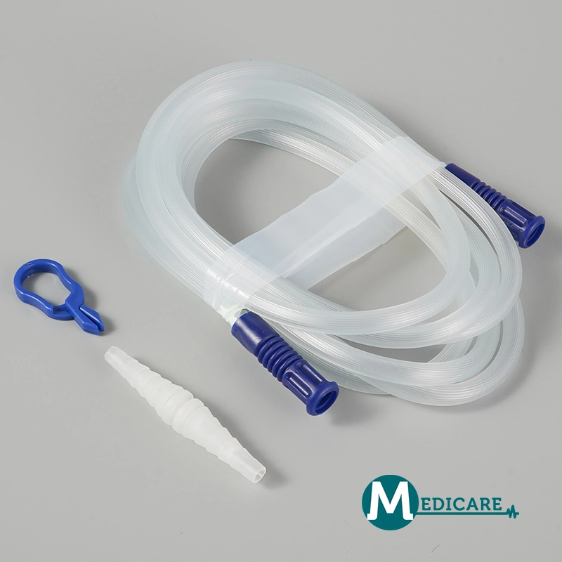 Medical Disposable Surgical Products Suction Connection Tube with Yankaure Handle