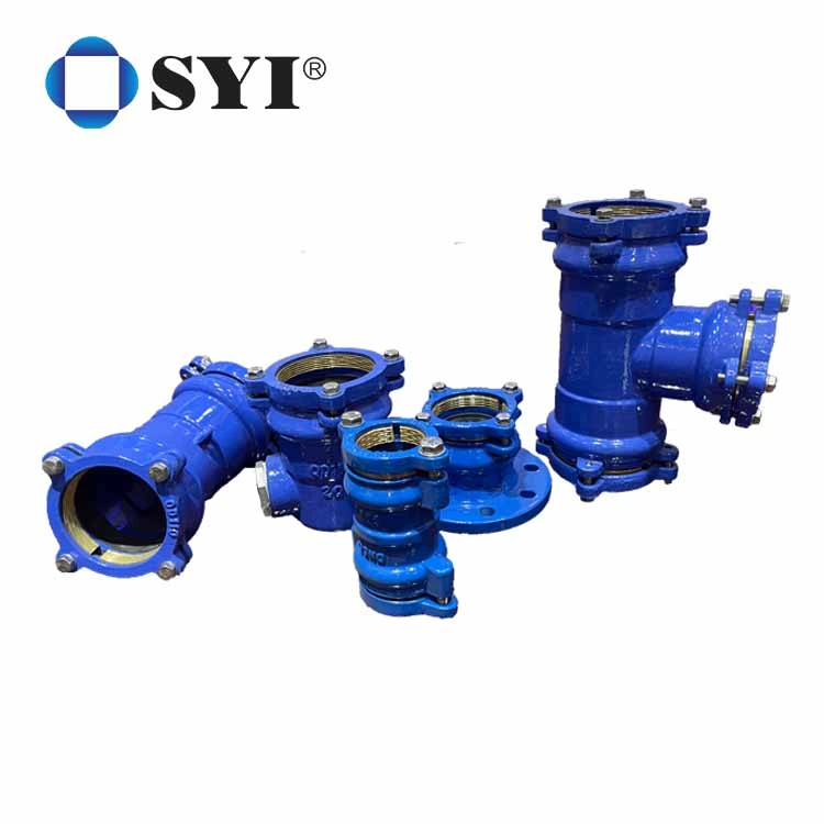 Water or Sewerage Pipeline Projects 90 Degree Elbow Ductile Cast Iron Industrial Pipe Fittings for PE Pipes