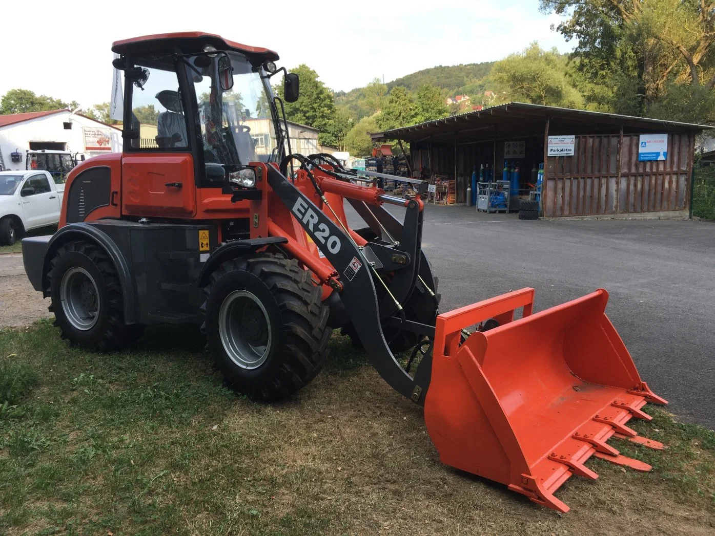 4WD 2t Er20 Compact Wheel Loader Loader