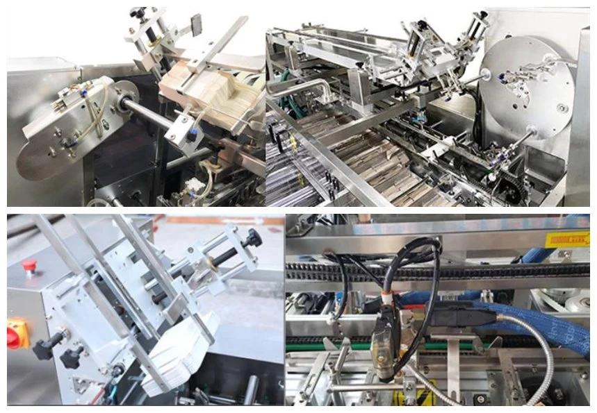 Automatic Disposable Nitrile Gloves Cartoning Box Packing Machine Packaging Production Line Factory Price