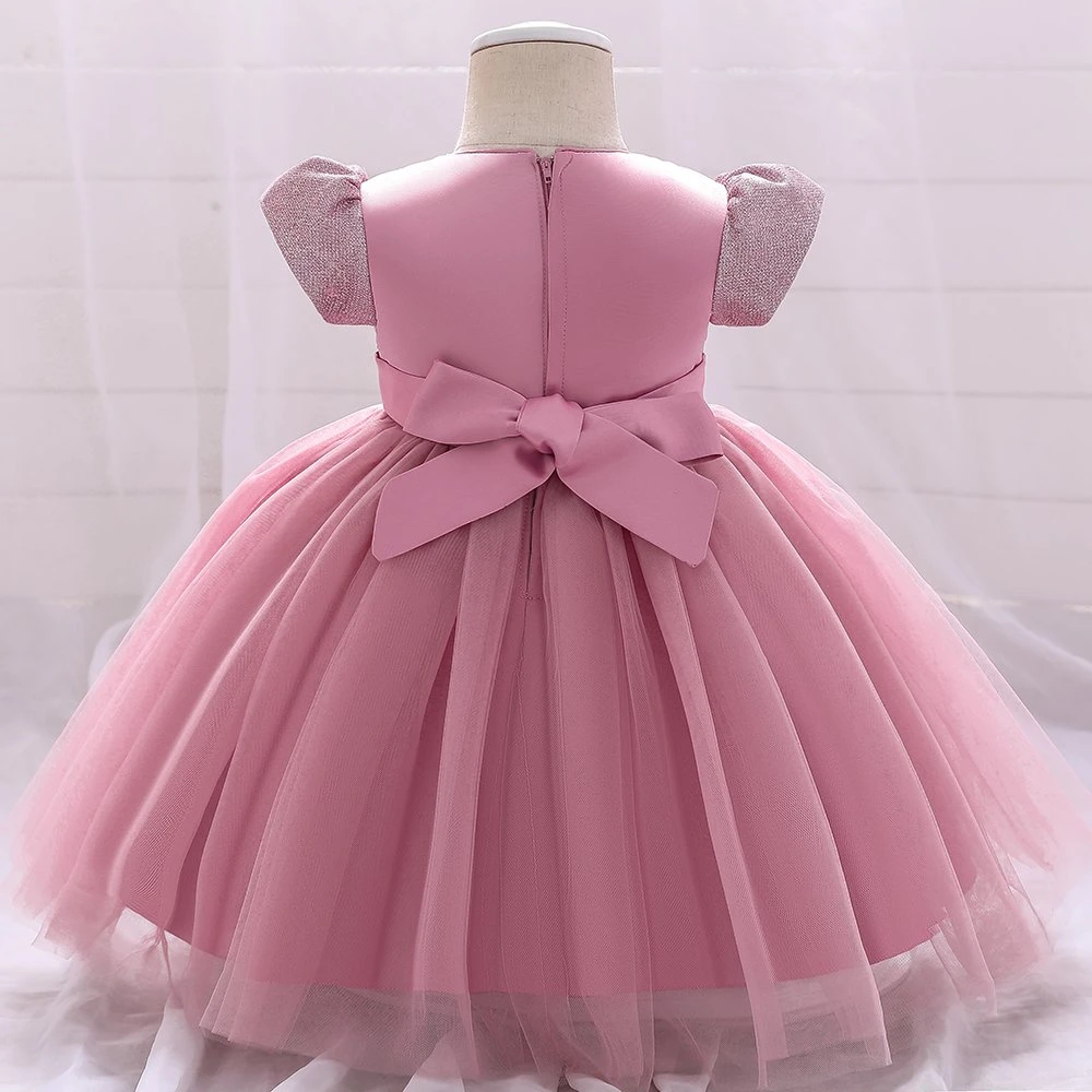 2021 Western Baby Wear Girls Party Garment Ball Gown Princess Frock Sweet Dress