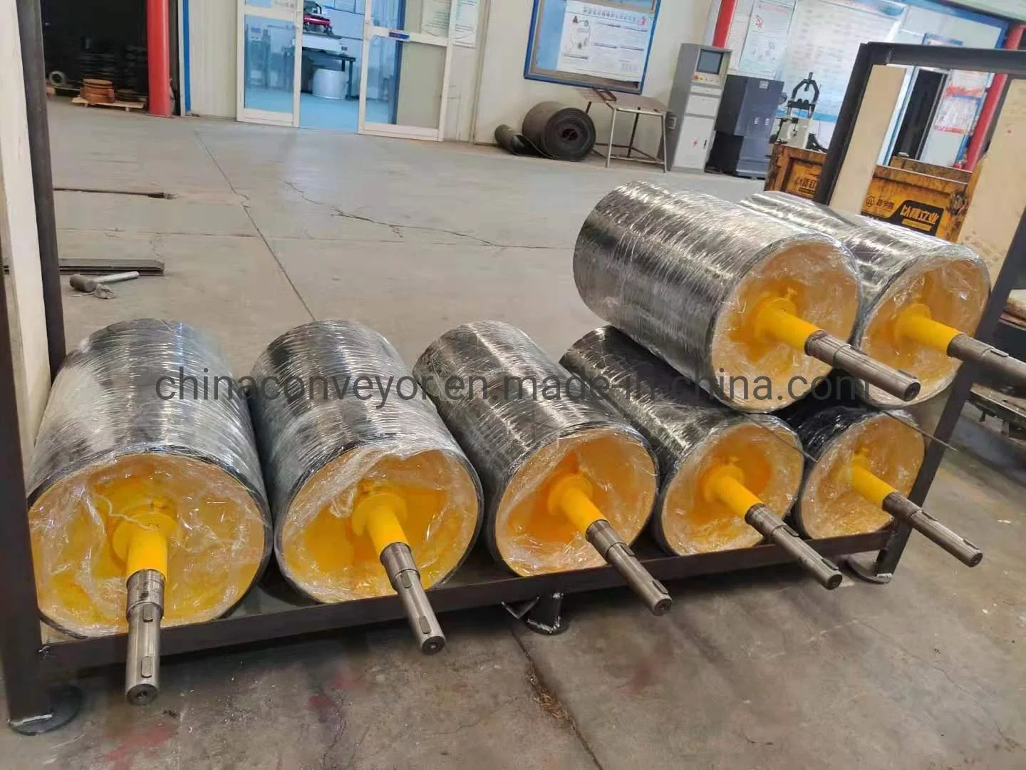 Top Quality Belt Conveyor Pulley Drum for Mining Industry Manufacturers