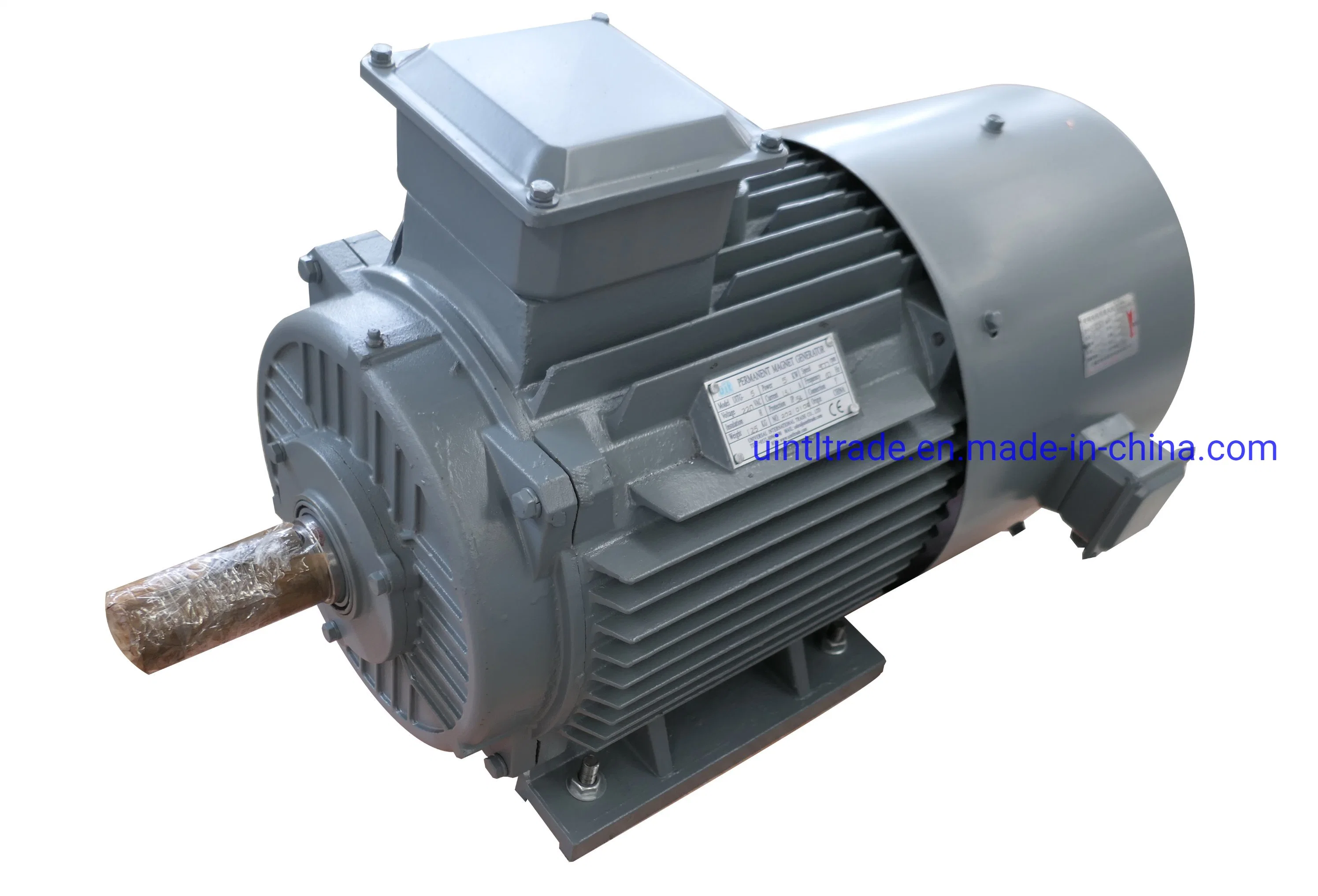 10kw 750rpm Customized Rpm Gas Engine Powered Turbine Permanent Magnet Generator