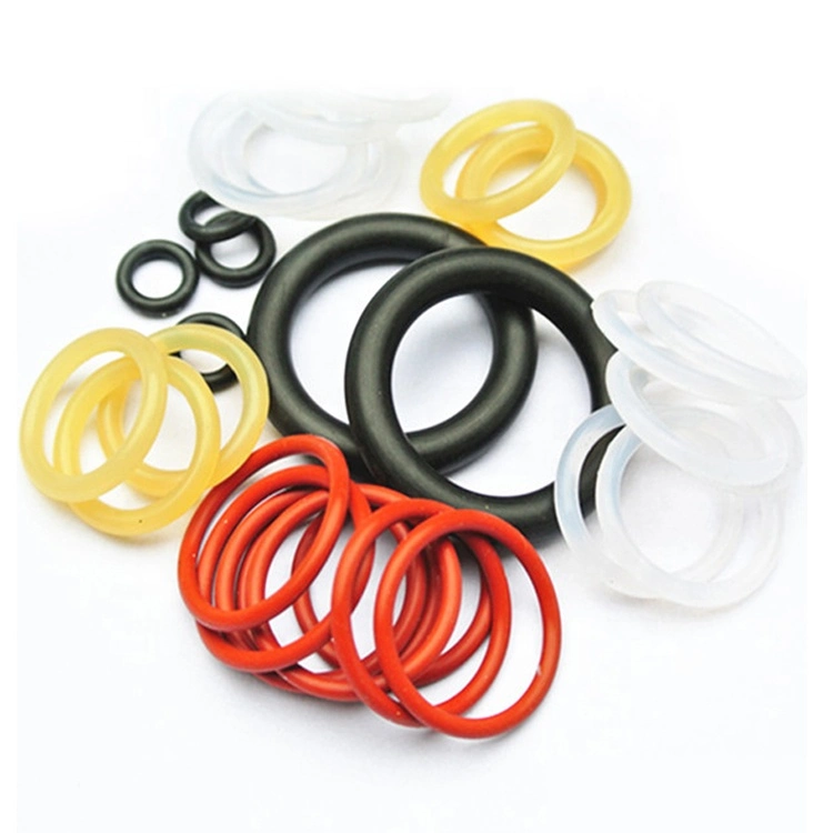 Color Different Sizes Transparent Black Red Custom Natural Rubber O-Ring Seal O-Rings